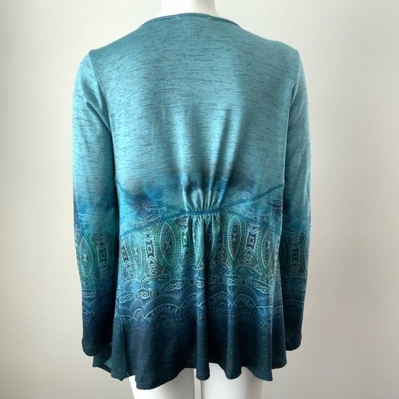 Unity Long Sleeve Lightweight Water Fall Cardigan M - Picture 2 of 12